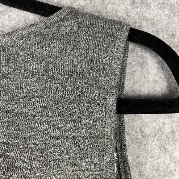 Savanna Jane Embroidered Top Women 2X Gray Floral Knit Boho Peasant Cottage NEW - Picture 11 of 12